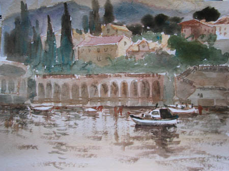croatia-painting-Lovran2
